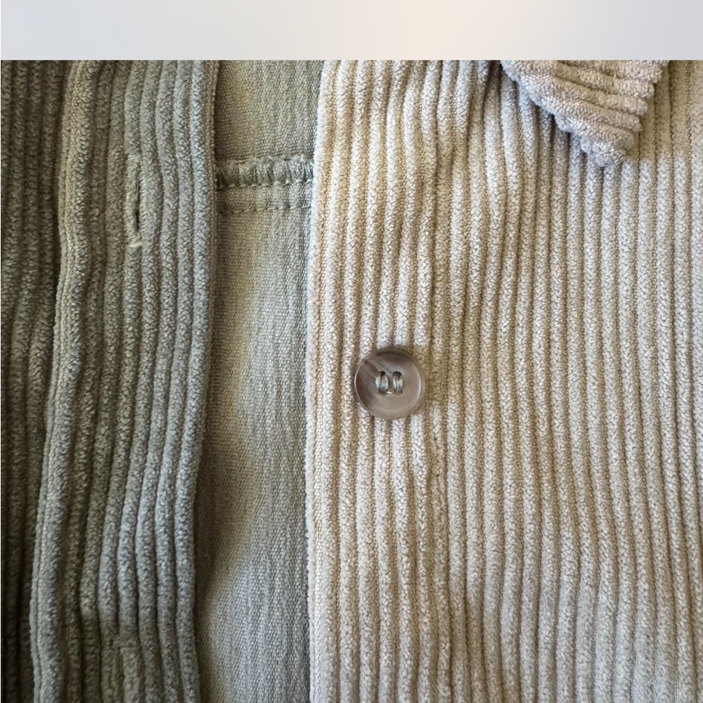 Wishlist Men's Corduroy Shirt Jacket in Blue and Tan - Picture 3 of 3